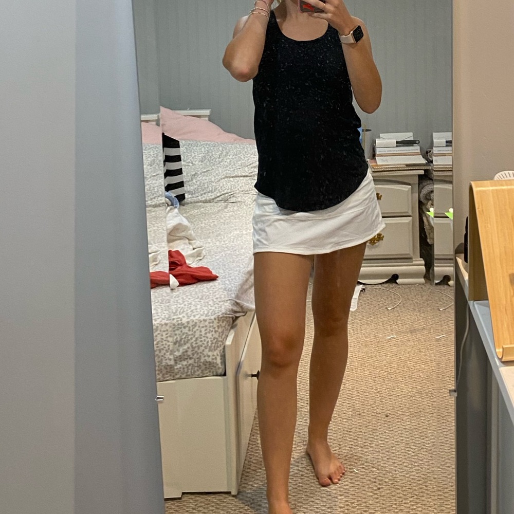 Black lululemon athletic tank